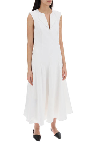 Roland Mouret cotton poplin midi dress in