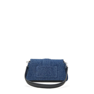 Jacquemus Blue Cotton Handbag