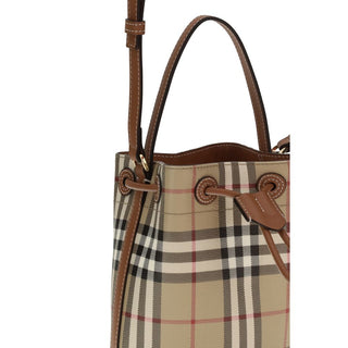 Burberry Beige Polyethylene Backet Bag