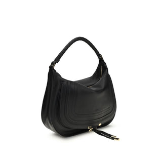 Chloé Black Calf Leather Bos Taurus Shoulder Bag - VAZLUXE.COM