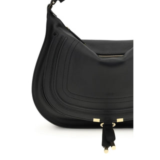 Chloé Black Calf Leather Bos Taurus Shoulder Bag - VAZLUXE.COM