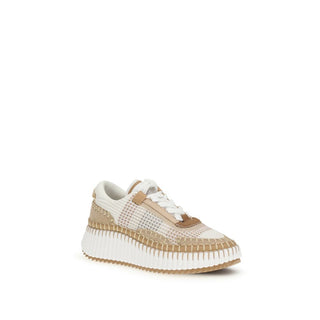 Chloé Beige Rubber Chunky Sneakers