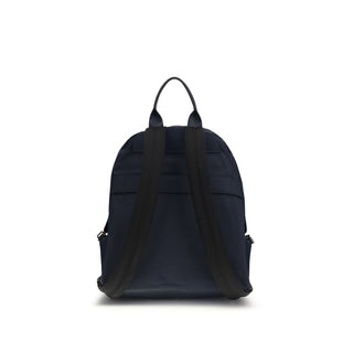 Kiton Blue Fabric Backpack