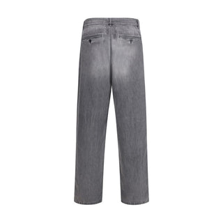 Margiela Gray Cotton Jeans Denim