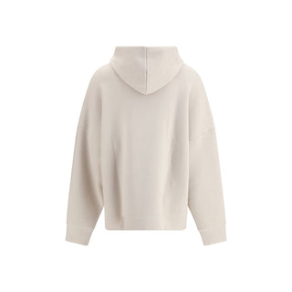 Extreme Cashmere White Cashmere Hoodie