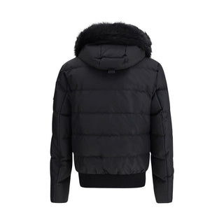 Moose Knuckles Black Polyester Bomber