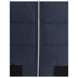 Moose Knuckles Blue Polyester Bomber