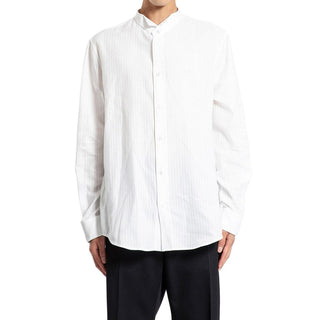 Celine White Cotton Dress Shirt