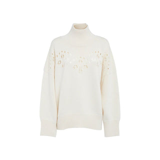 Chloé White Wool Sweatshirt