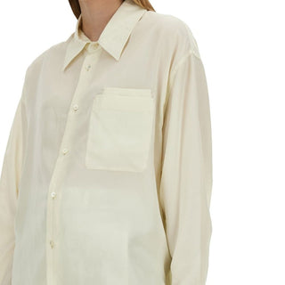 Lemaire White Lyocell Tank Tops