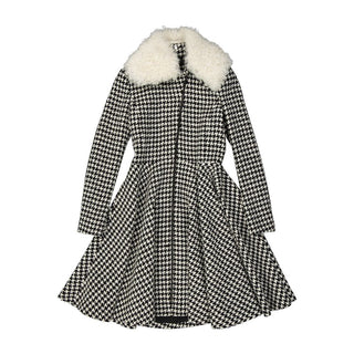 Giambattista Valli Black Virgin Wool Coat
