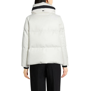 Herno White Polyester Coat