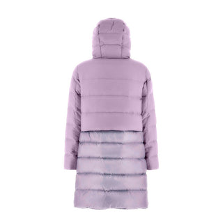 Herno Purple Cashmere Coat