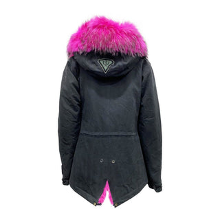 AS65 Black Cotton Parka