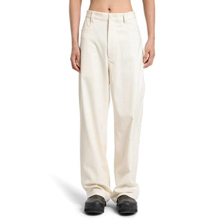 Dior White Cashmere Chino Pants