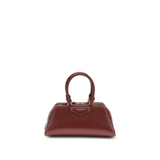 Givenchy Bordeaux Calf Leather Bos Taurus Handbag