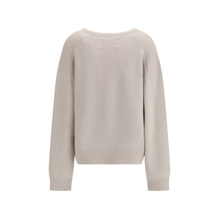 Extreme Cashmere White Cashmere Cashmere Sweater