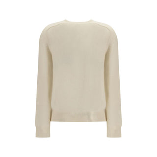 Burberry Cream Cashmere Cashmere Sweater