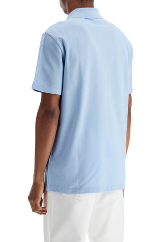 Versace short-sleeved polo shirt with logo