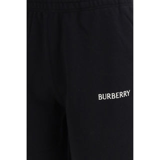 Burberry Black Cotton Bermuda Shorts