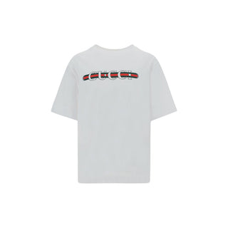 Gucci White Cotton T-Shirt