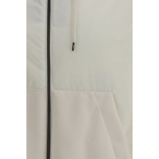 Herno White Polyamide Shell Jacket