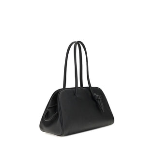 Jacquemus Black Calf Leather Bos Taurus Handbag