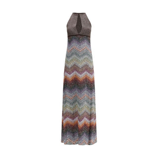 Missoni Multicolor Viscose Long Dress New Season