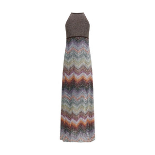 Missoni Multicolor Viscose Long Dress New Season
