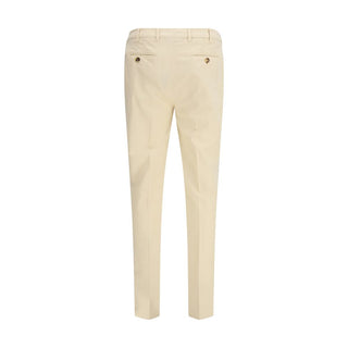 Brunello Cucinelli Beige Cotton Pants