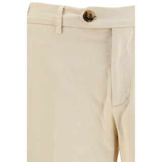 Brunello Cucinelli Beige Cotton Pants