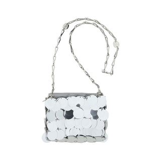 Rabanne Light Blue Polyurethane Shoulder Bag