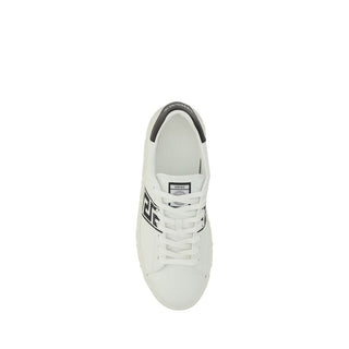 Versace White Rubber Low Top Sneakers