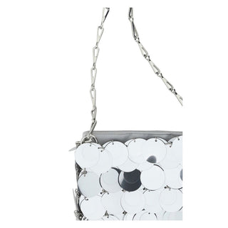 Rabanne Light Blue Polyurethane Shoulder Bag