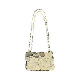Rabanne Gold Metal Shoulder Bag