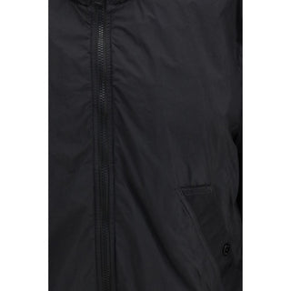 Stone Island Black Polyamide Coat