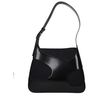 Salvatore Ferragamo Black Fabric Shoulder Bag