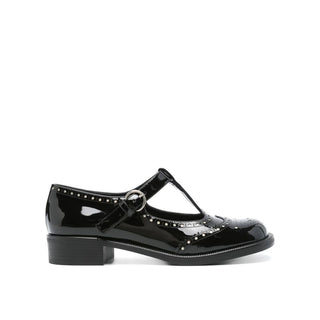 Miu Miu Black Calfskin Shoes