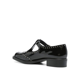 Miu Miu Black Calfskin Shoes