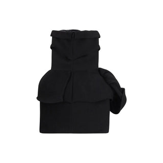 Magda Butrym Black Viscose Cocktail Dress