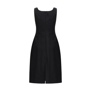Magda Butrym Black Cotton Casual Dress