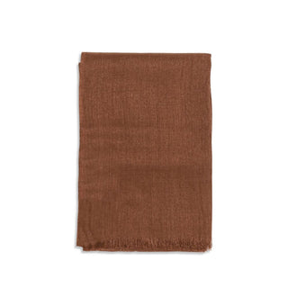 Brunello Cucinelli Brown Cashmere Scarf