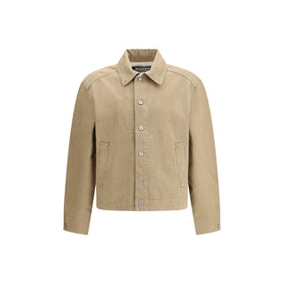 Jacquemus Beige Cotton Denim Jacket