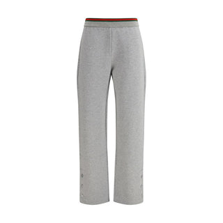 Gucci Gray Cotton Casual Pants