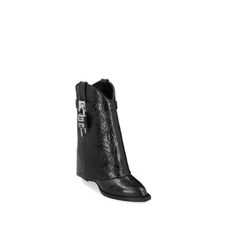 Givenchy Black Calfskin Ankle Boots