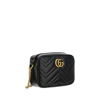 Gucci Black Leather Shoulder Bag
