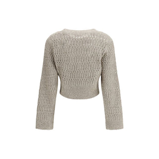 Brunello Cucinelli Beige Linen Sweatshirt