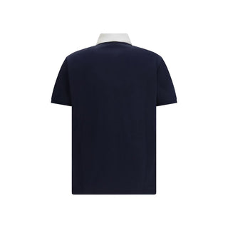 Gucci Blue Cotton Polo Shirt