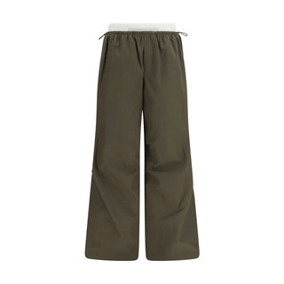Alexander Wang Bicolor Cotton Casual Pants
