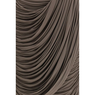 Magda Butrym Brown Copper Midi Skirt